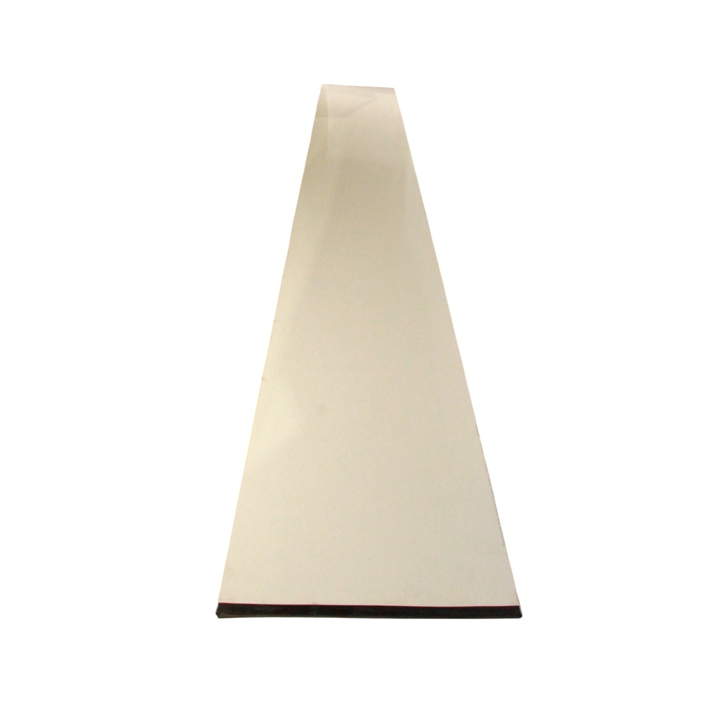 Chapa Ecoplate inferior 550mm x 2970mm color blanco Randon