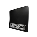 Guardabarro de goma trasero logo inferior antispray Línea R 570mm x 625mm Randon
