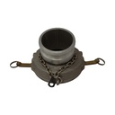 Adaptador para tanque cisterna [Ø6" x 4" - SIN VISOR] Randon