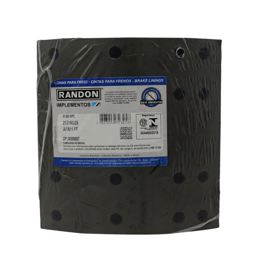 Juego de balata de freno CA/33-X Randon