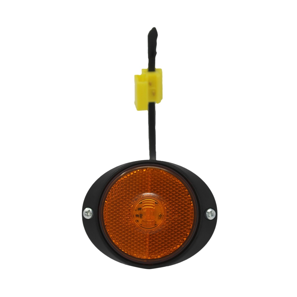 Luz lateral amarilla delimitadora con chicotillo Randon