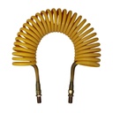 Manguera Espiral  Amarilla KML