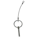 Perno de enganche de baranda con cable Randon