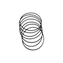 Sello externo de sistema de filtracion de aceite